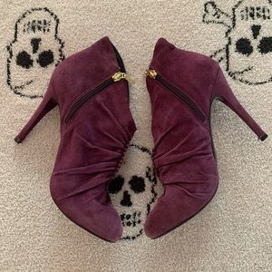 GUESS Purple Ankle Booties